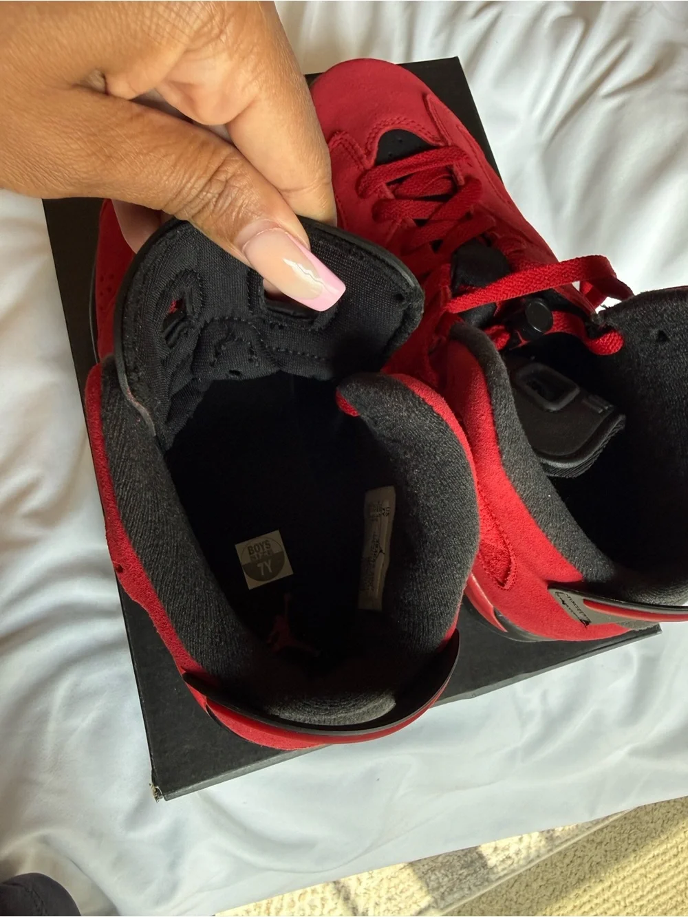 Jordan Red and Black Men’s Sneakers